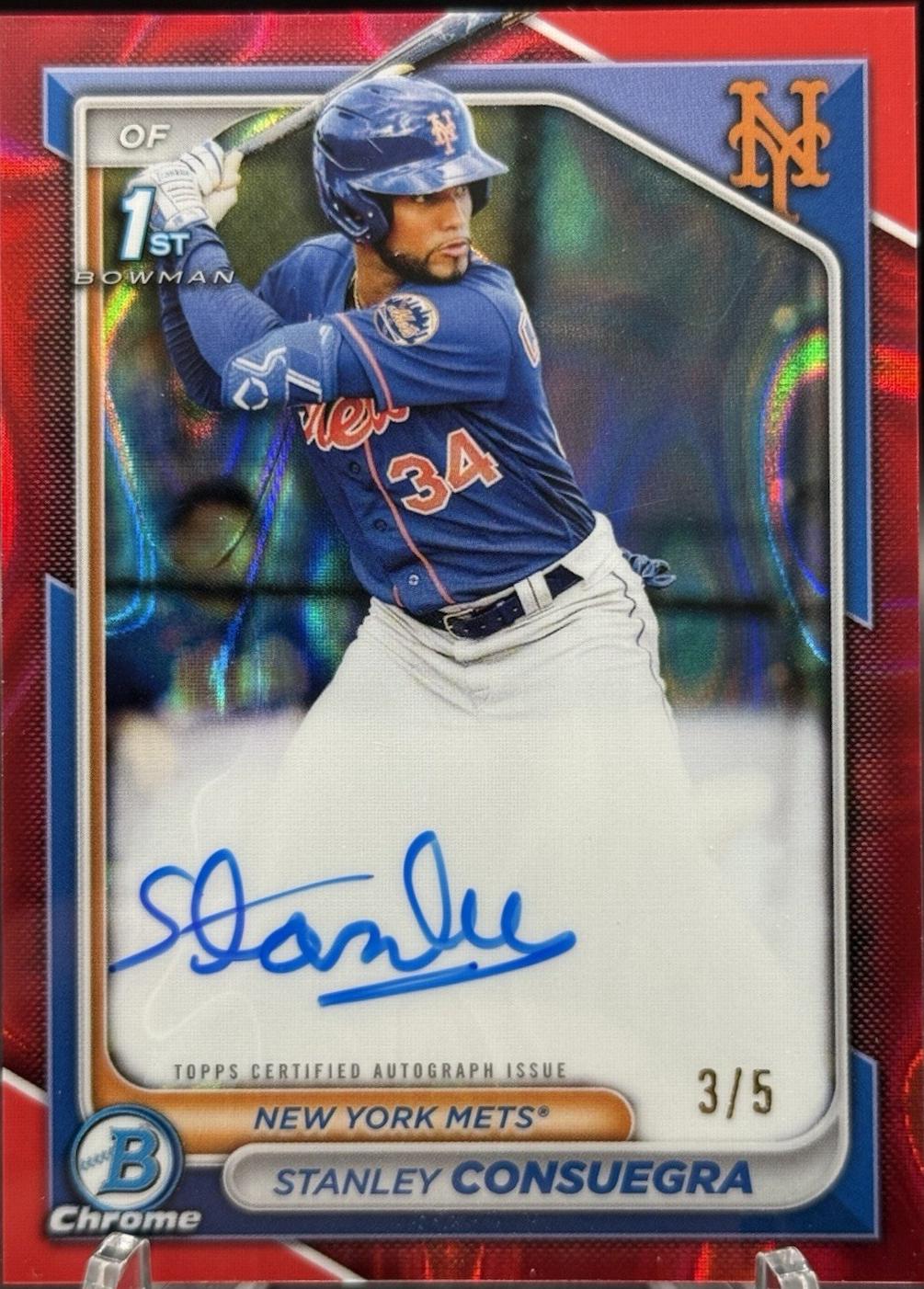 Stanley Consuegra [Red Lava Refractor] #CPA-SC