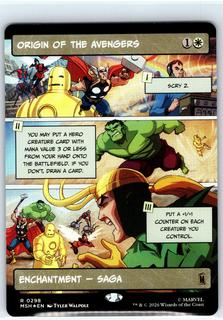 Origin of the Avengers