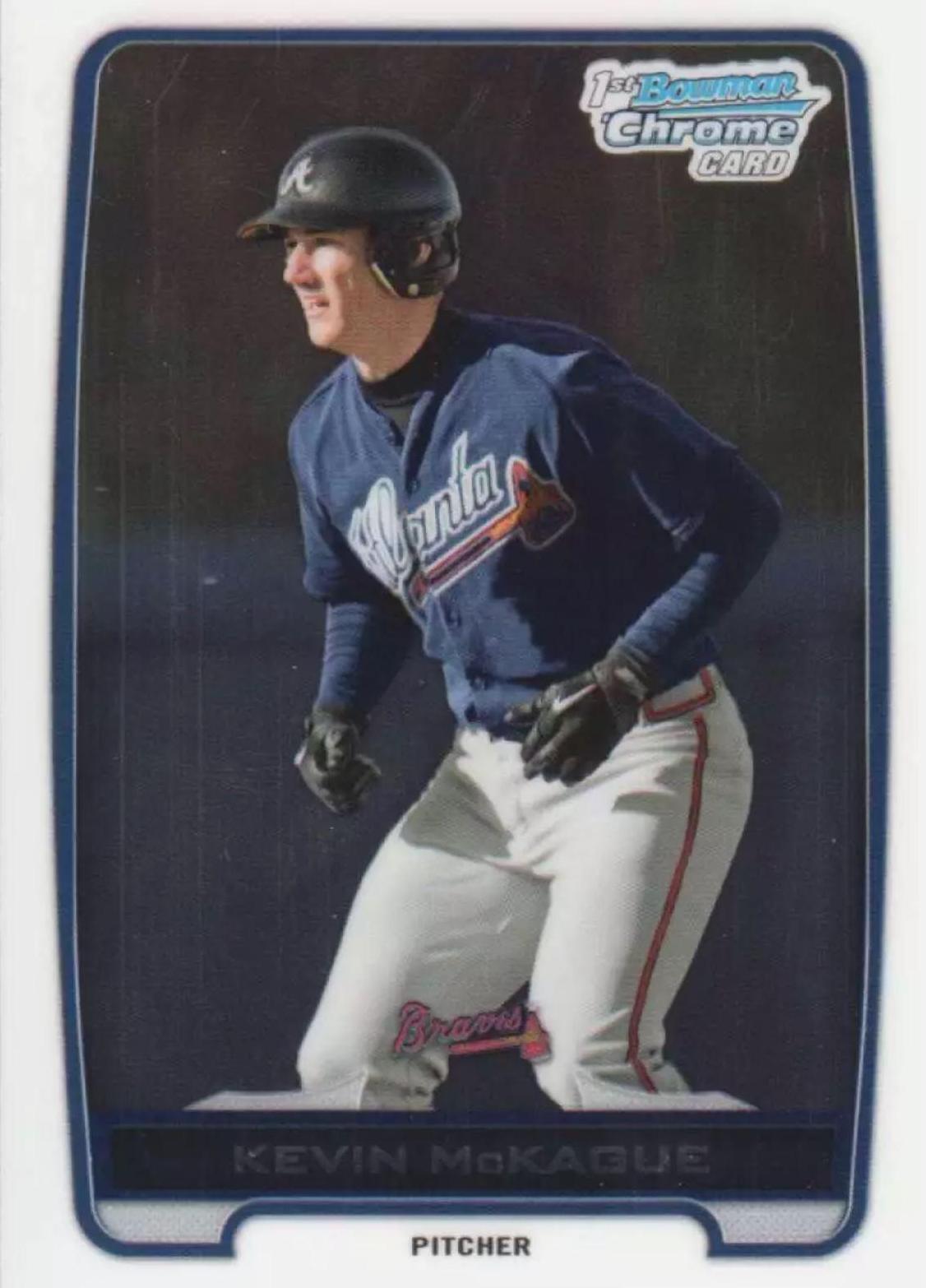 Kevin McKague #BDPP130 2012 Bowman Chrome Draft Picks & Prospects Baseball