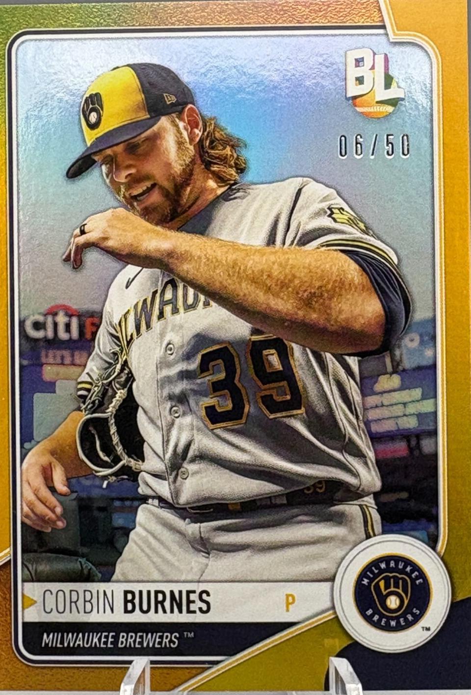 Corbin Burnes [Gold] #WR-88