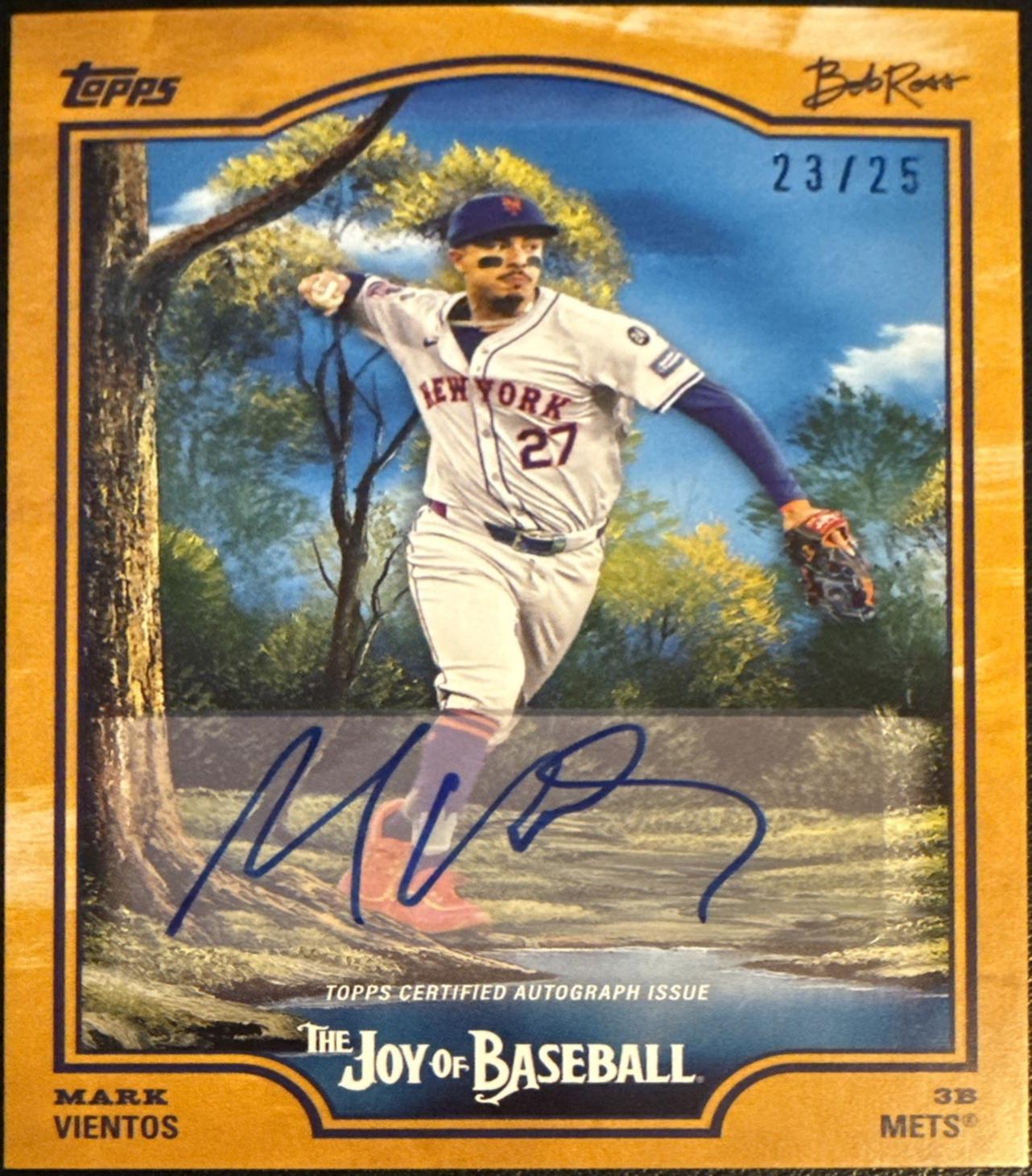 Mark Vientos [Indian Yellow] #7