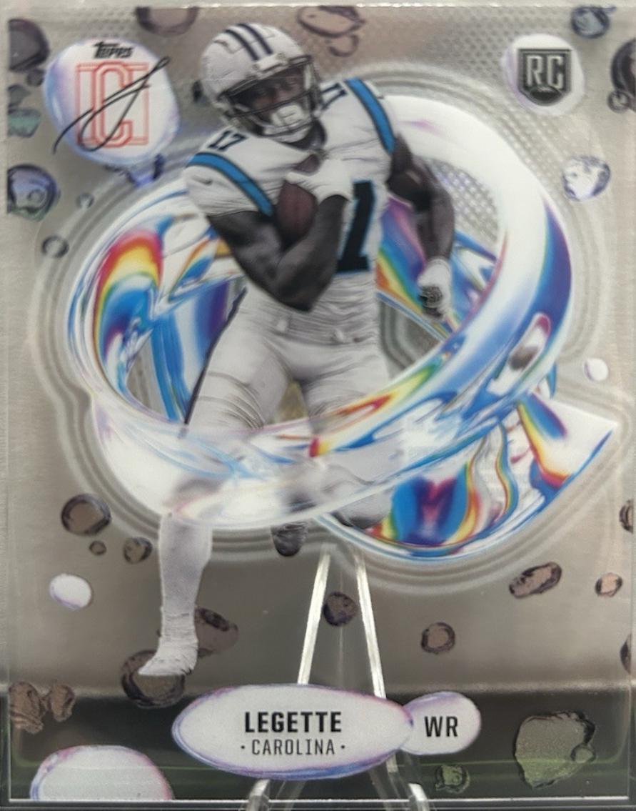 Xavier Legette #F-9 Football Cards 2024 Topps Signature Class Fluidity