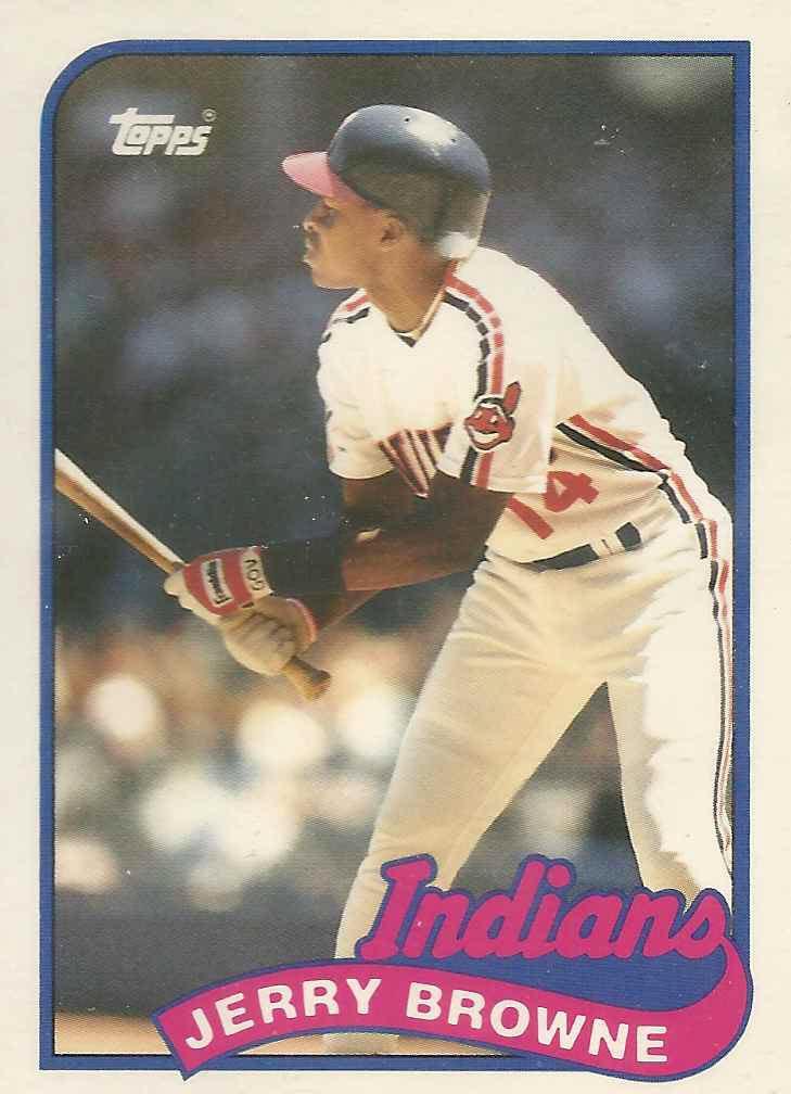 Jerry Browne #16T Baseball Cards 1989 Topps Traded