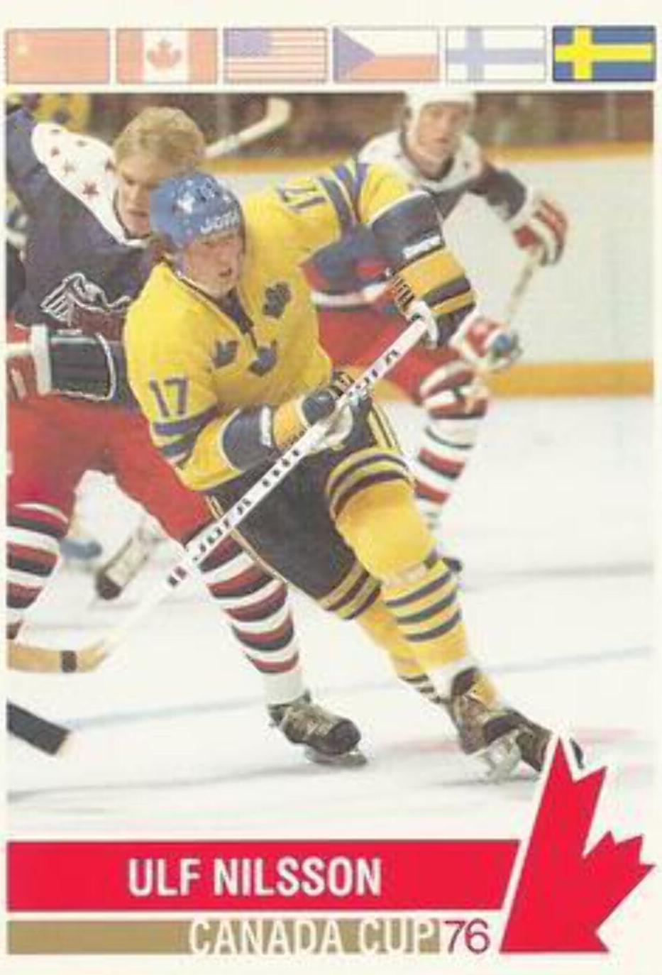 Ulf Nilsson #143 Hockey Cards 1992 Future Trends '76 Canada Cup
