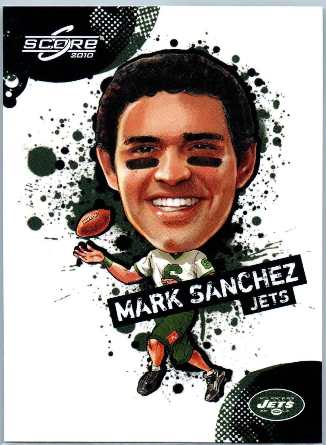 Mark Sanchez #14 Football Cards 2010 Panini Score