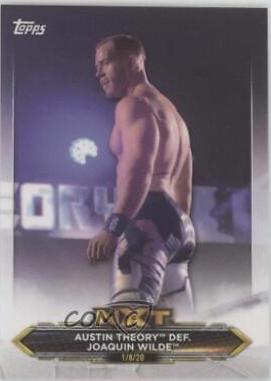 Austin Theory, Joaquin Wilde #78 Wrestling Cards 2020 Topps WWE NXT