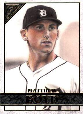 Matthew Boyd #5 Baseball Cards 2020 Topps Gallery