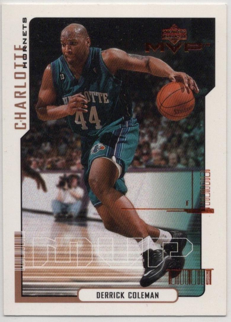 Derrick Coleman #19 2000-01 Upper Deck MVP Basketball