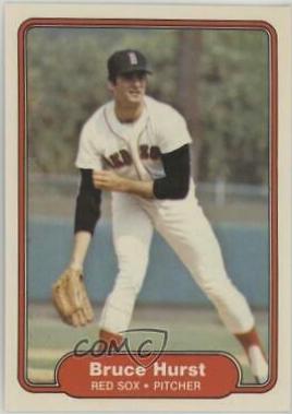 Bruce Hurst #297 Baseball Cards 1982 Fleer