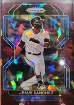 Jesus Sanchez [Burgundy Ice Prizm] #162