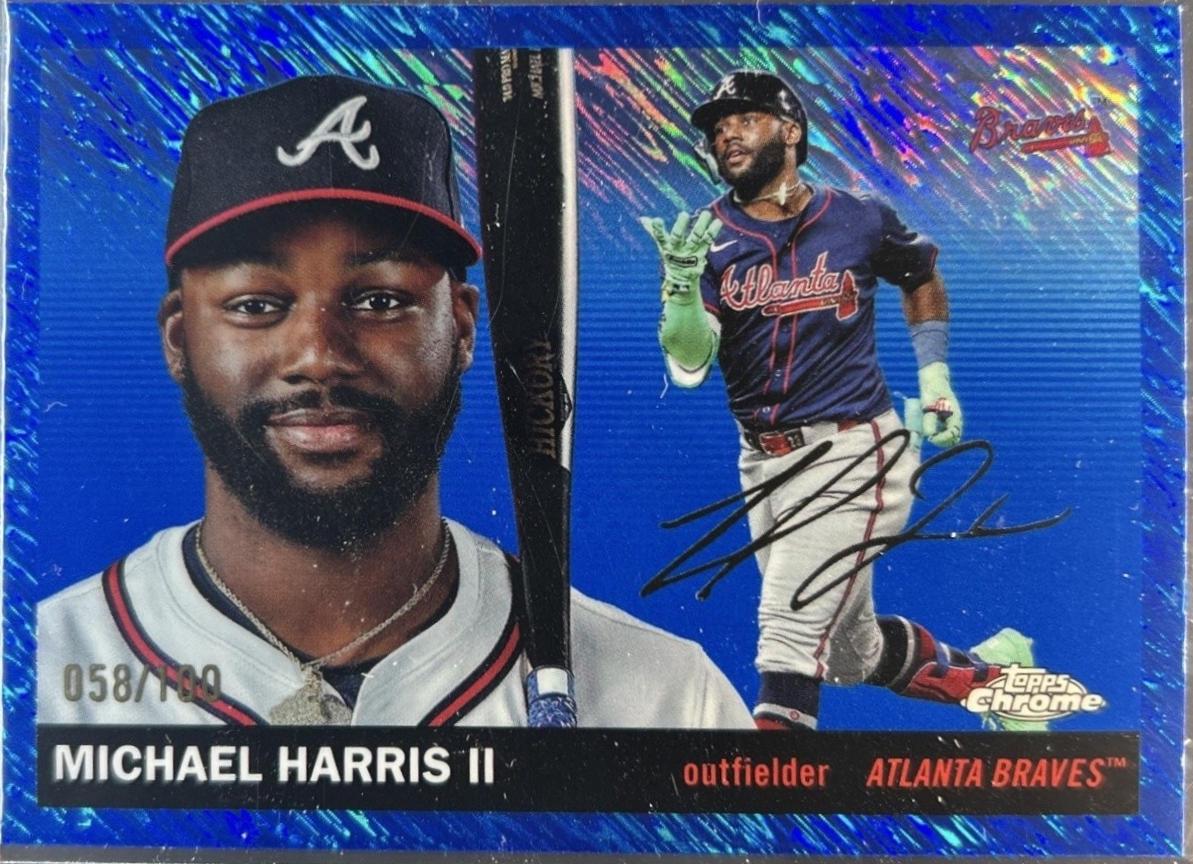 Michael Harris #9 2025 Topps Chrome Platinum Baseball
