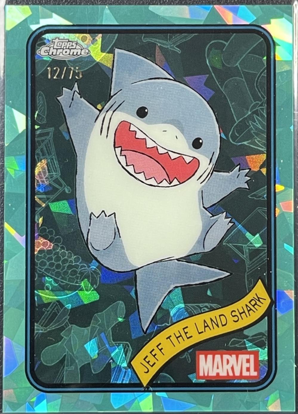 Jeff THE LAND Shark Aqua Sapphire