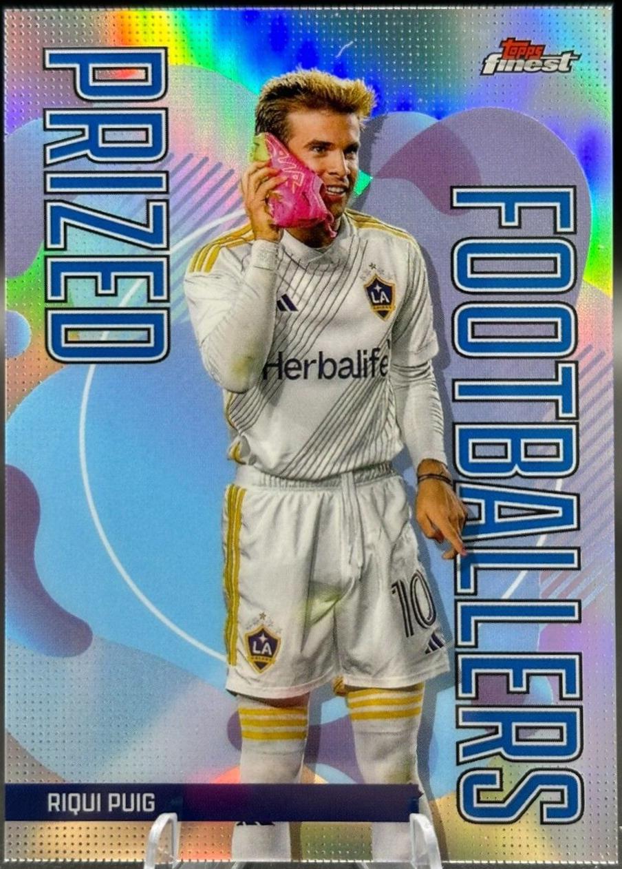 Riqui Puig #PF-2 Soccer Cards 2024 Topps Finest MLS Prized Footballers