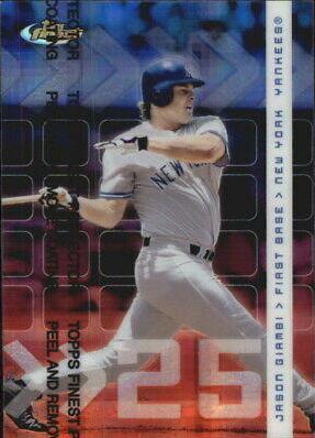 Jason Giambi #9 Baseball Cards 2002 Finest