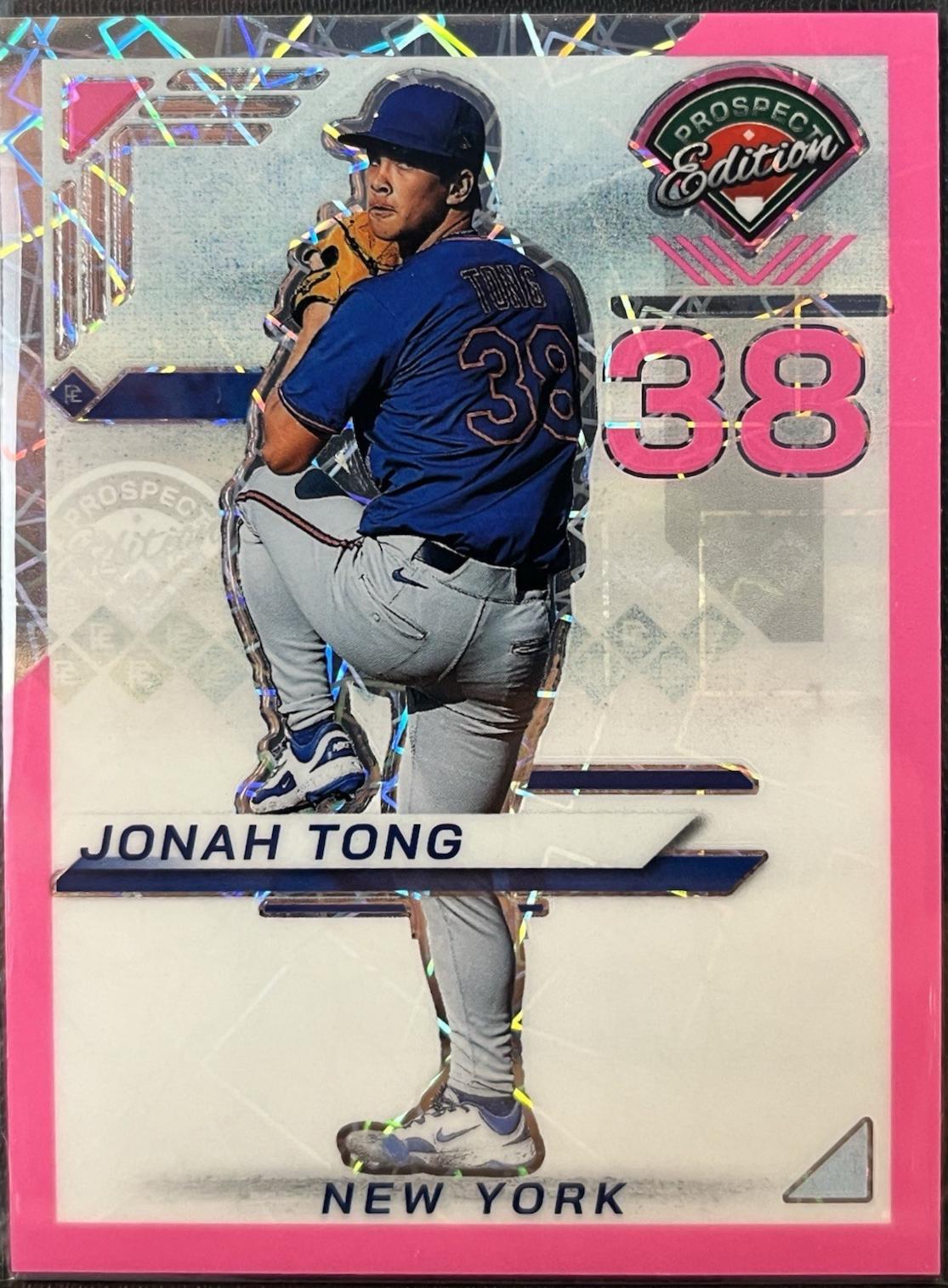 Jonah Tong [Pink Velocity Holo Ticket] #138