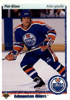 Petr Klima #282 Hockey Cards 1990 Upper Deck French
