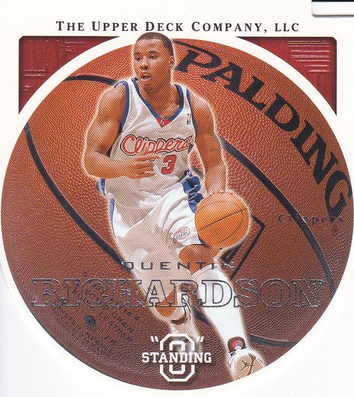 Quentin Richardson #32 Basketball Cards 2003 Upper Deck Standing O