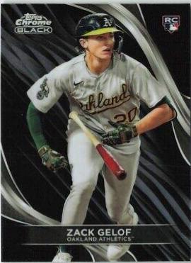 Zack Gelof #40 Baseball Cards 2024 Topps Chrome Black