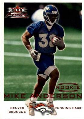 Mike Anderson #248 2000 Fleer Focus Football