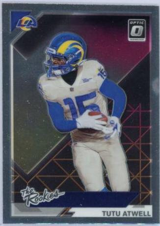 Tutu Atwell #TR-14 Football Cards 2021 Panini Donruss Optic The Rookies