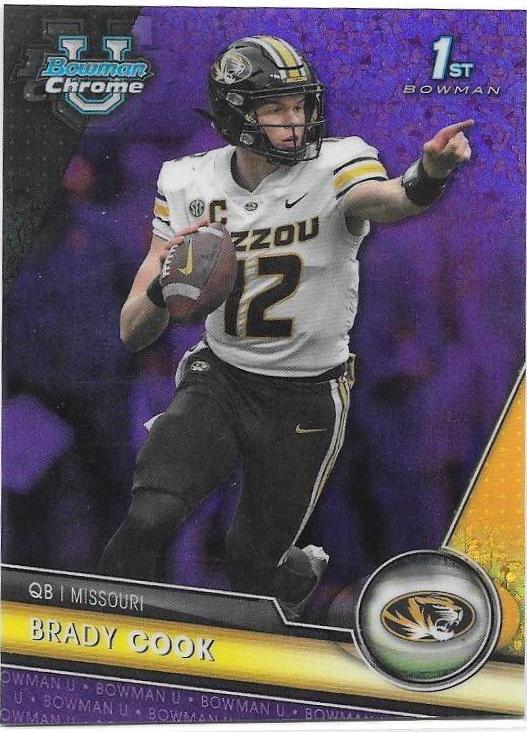 Brady Cook [Purple Mini Diamond] #131