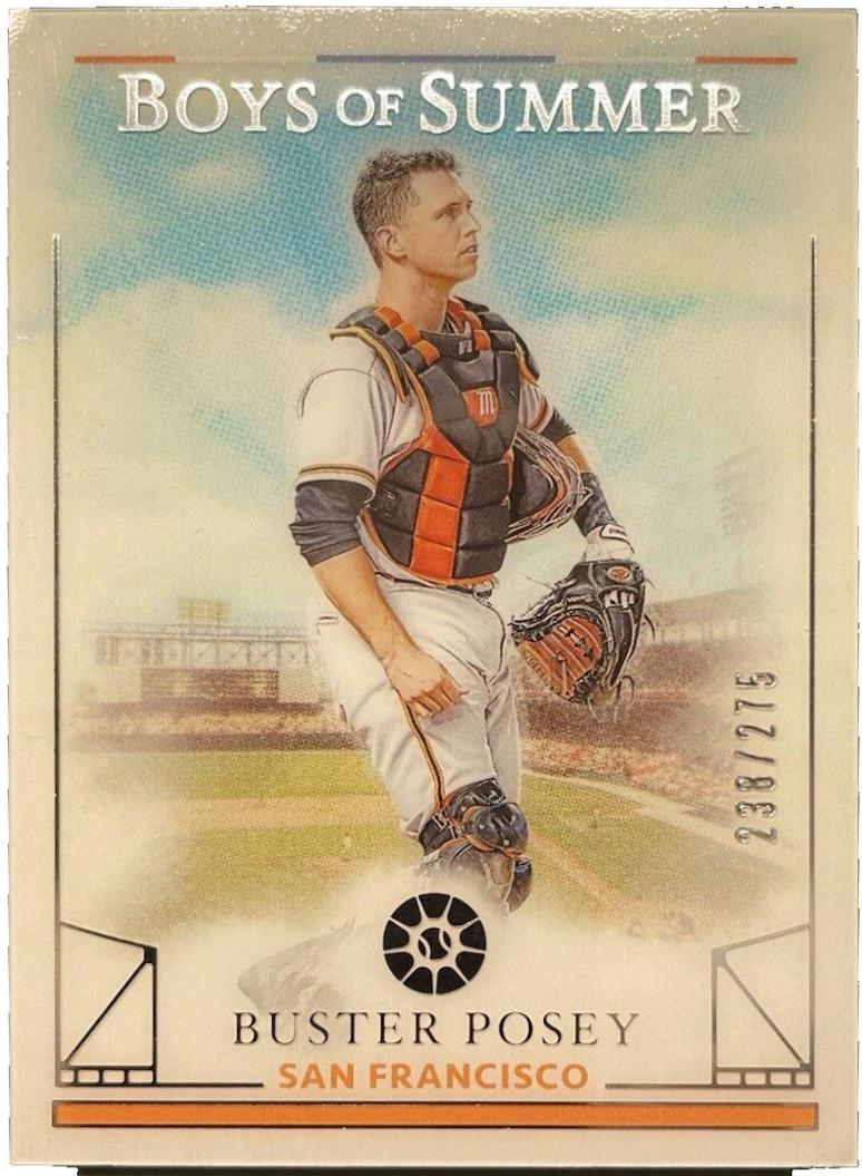 Buster Posey #5 Baseball Cards 2024 Panini Boys of Summer