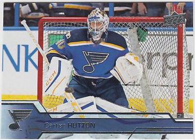 Carter Hutton #504 Hockey Cards 2016 SP Authentic Upper Deck Update