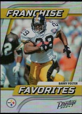 Barry Foster #5 Football Cards 2024 Panini Prestige Franchise Favorites