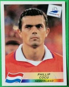 Phillip Cocu #309 1998 Panini France World Cup Stickers Soccer