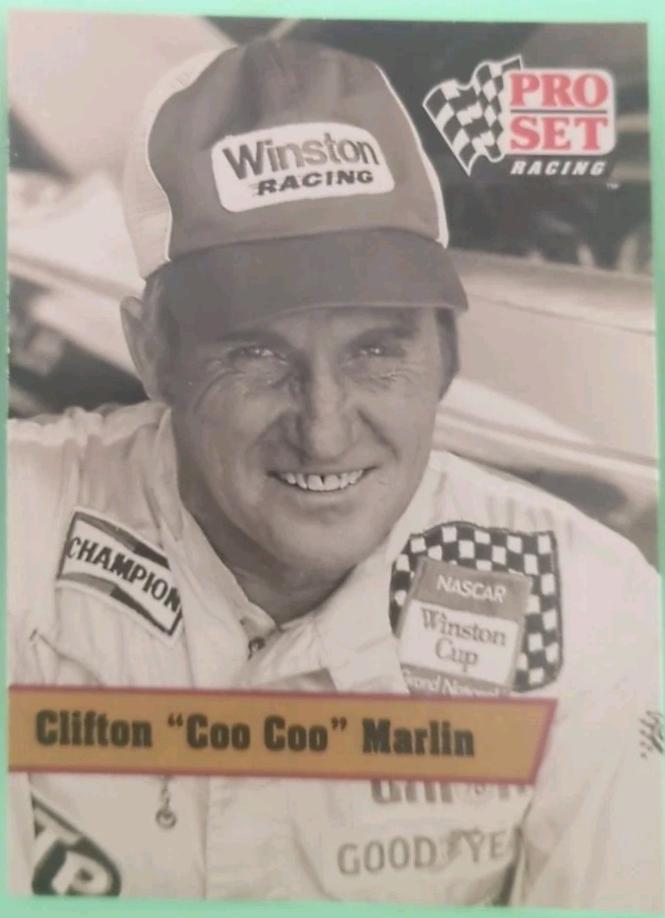 Coo Coo Marlin #L8 Racing Cards 1991 Pro Set Legends