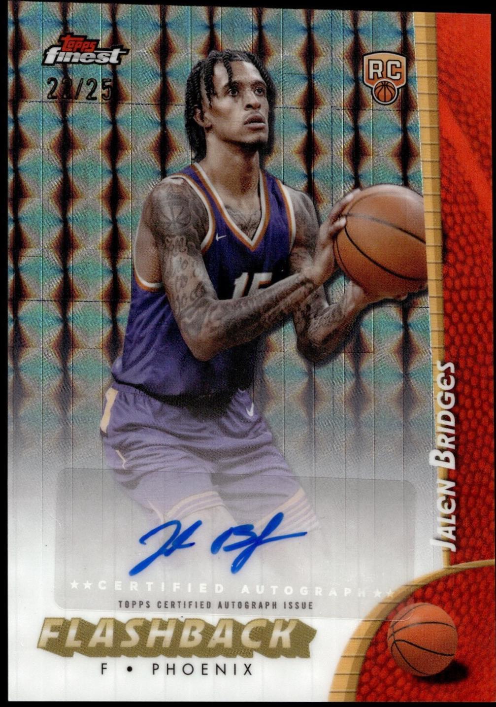 Jalen Bridges [Black Refractor] #FBA-JBR