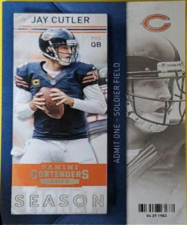 Jay Cutler #5 Football Cards 2013 Panini Contenders