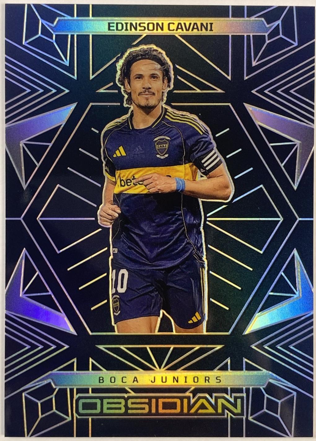 Edinson Cavani #135 2025 Panini Obsidian Soccer