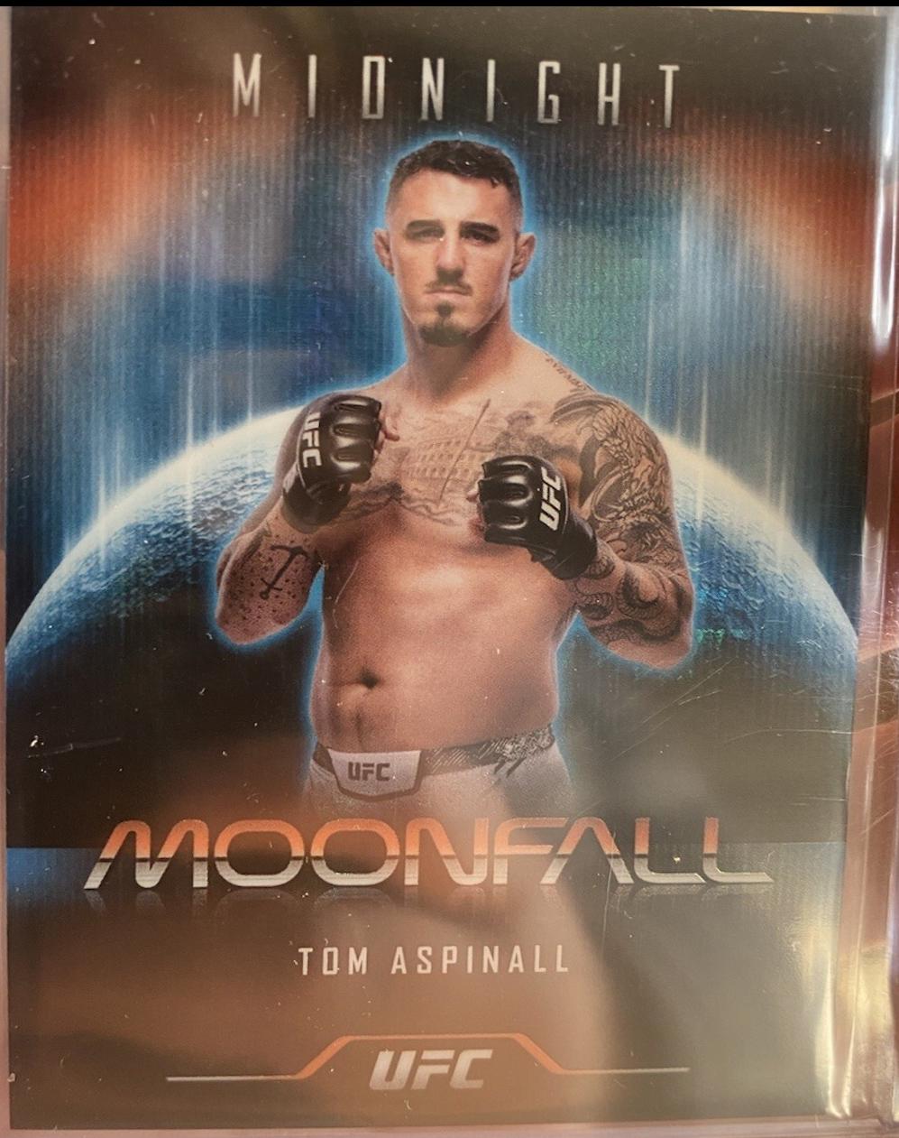 Tom Aspinall #MF-11 Ufc Cards 2024 Topps Midnight UFC Moonfall
