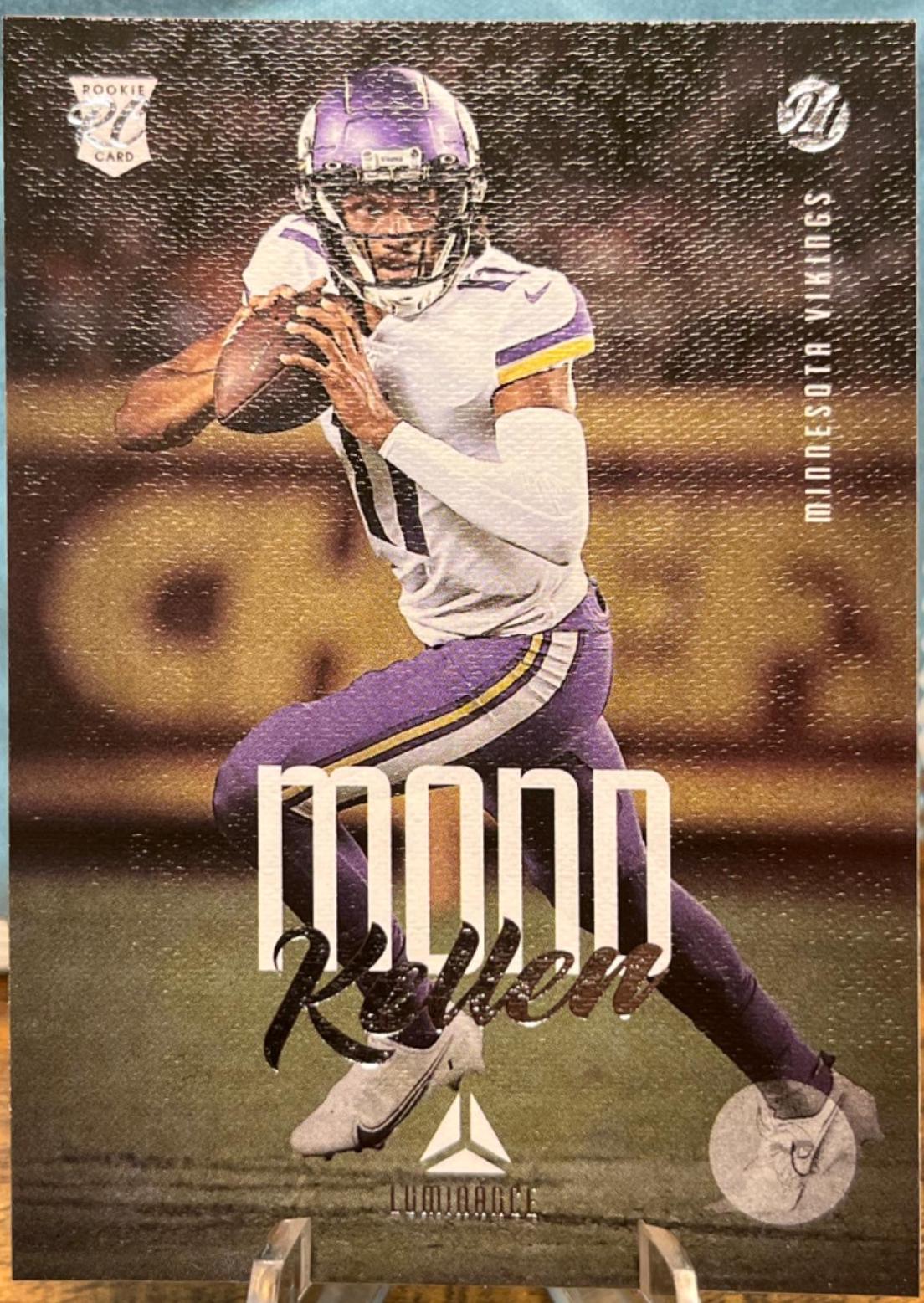 Kellen Mond #206 Football Cards 2021 Panini Chronicles Luminance