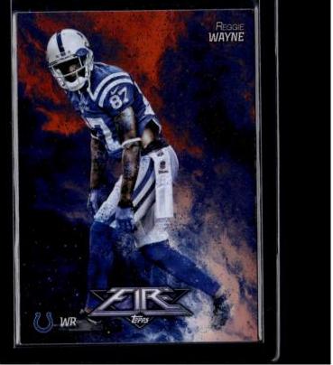 Reggie Wayne [Flame Foil] #95