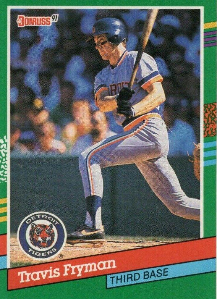 Travis Fryman #768 Baseball Cards 1991 Donruss