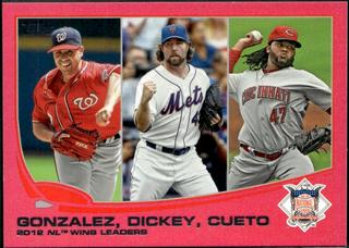 Gio Gonzalez / R.A. Dickey / Johnny Cueto
