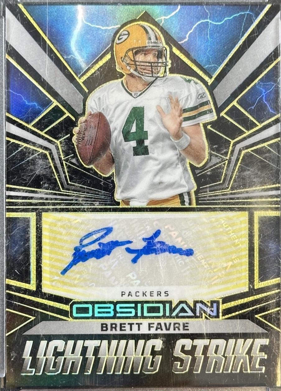 Brett Favre [Electric Etch Yellow] #LSS-BFA
