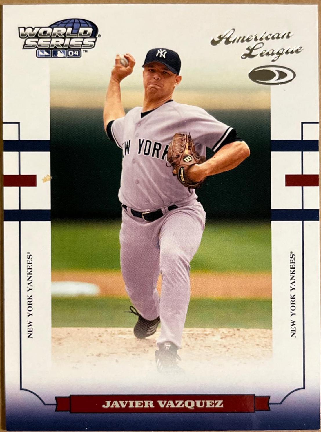 Javier Vazquez #WS-124 Baseball Cards 2004 Donruss World Series