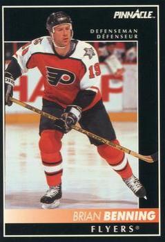 Brian Benning #45 Hockey Cards 1992 Pinnacle Canadian