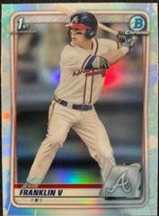 Jesse Franklin V [Refractor] #BD-17 Baseball Cards 2020 Bowman Draft Chrome Prices