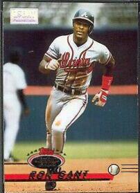 Ron Gant #28 Baseball Cards 1993 Stadium Club 1st Day Production