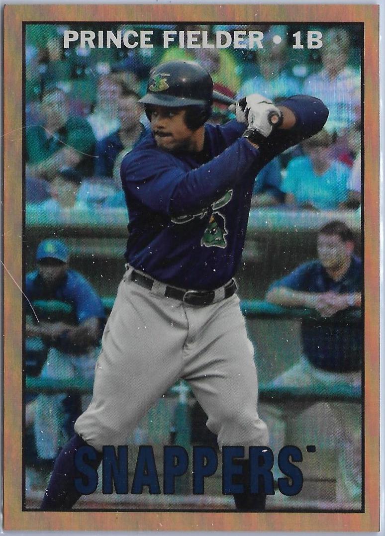 Prince Fielder [Orange] #MILB-4