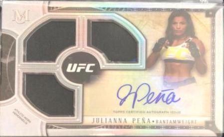 Julianna Pena #SSAR-JP Ufc Cards 2018 Topps UFC Museum Collection Relic Autographs