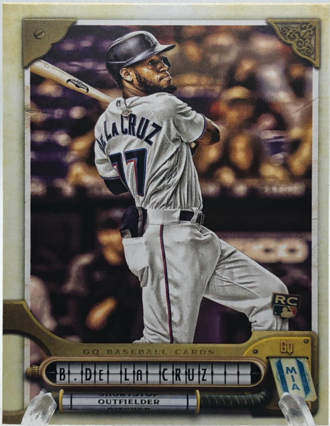 Bryan De La Cruz #35 Baseball Cards 2022 Topps Gypsy Queen