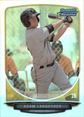 Adam Landecker #BDPP103 2013 Bowman Chrome Draft Picks & Prospects Baseball