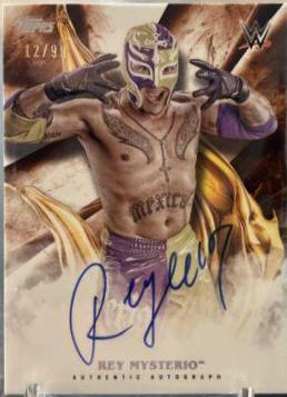 Rey Mysterio #A-RM Wrestling Cards 2019 Topps WWE Undisputed Autographs