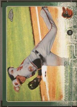 Manny Machado [Green Refractor] #42