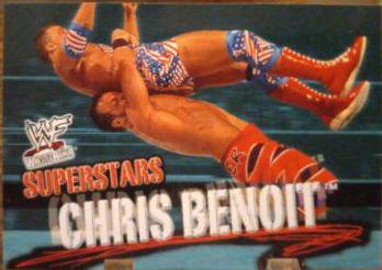 Chris Benoit #6 Wrestling Cards 2001 Fleer WWF Wrestlemania